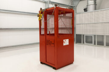 Man Riding Handling System Manriding/Working Cages | Specialist Plant Associates