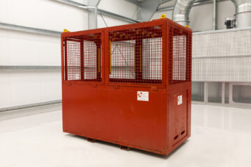 Man Riding Handling System Manriding/Working Cages | Specialist Plant Associates