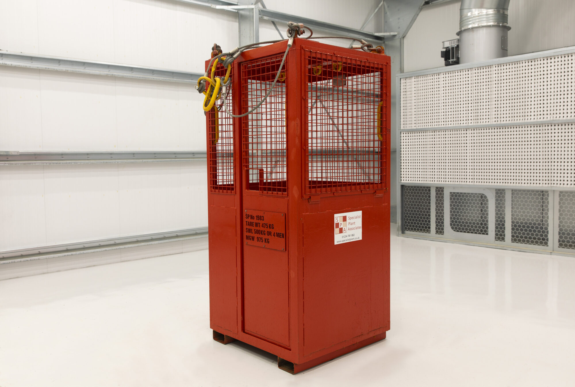 Man Rider System Compounets Manriding/Working Cages | Specialist Plant Associates
