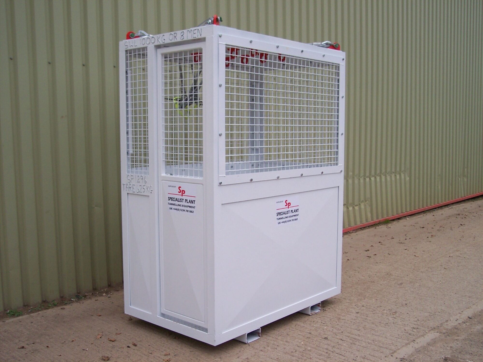 Man Rideon Cage Manriding/Working Cages | Specialist Plant Associates