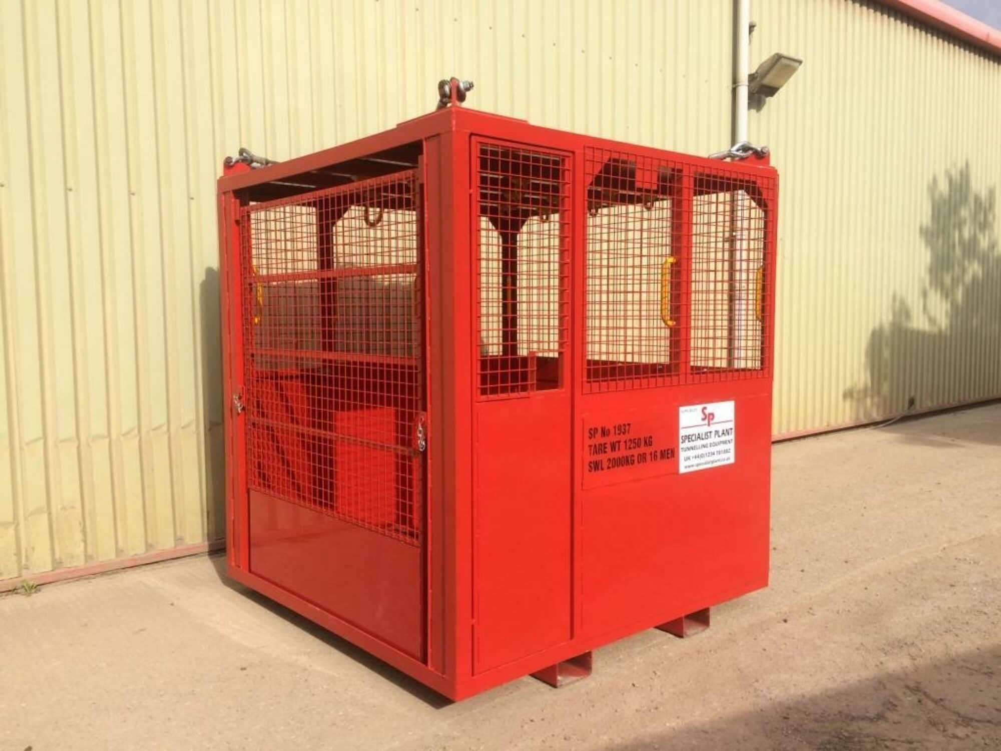 Manriding/Working Cages | Specialist Plant Associates